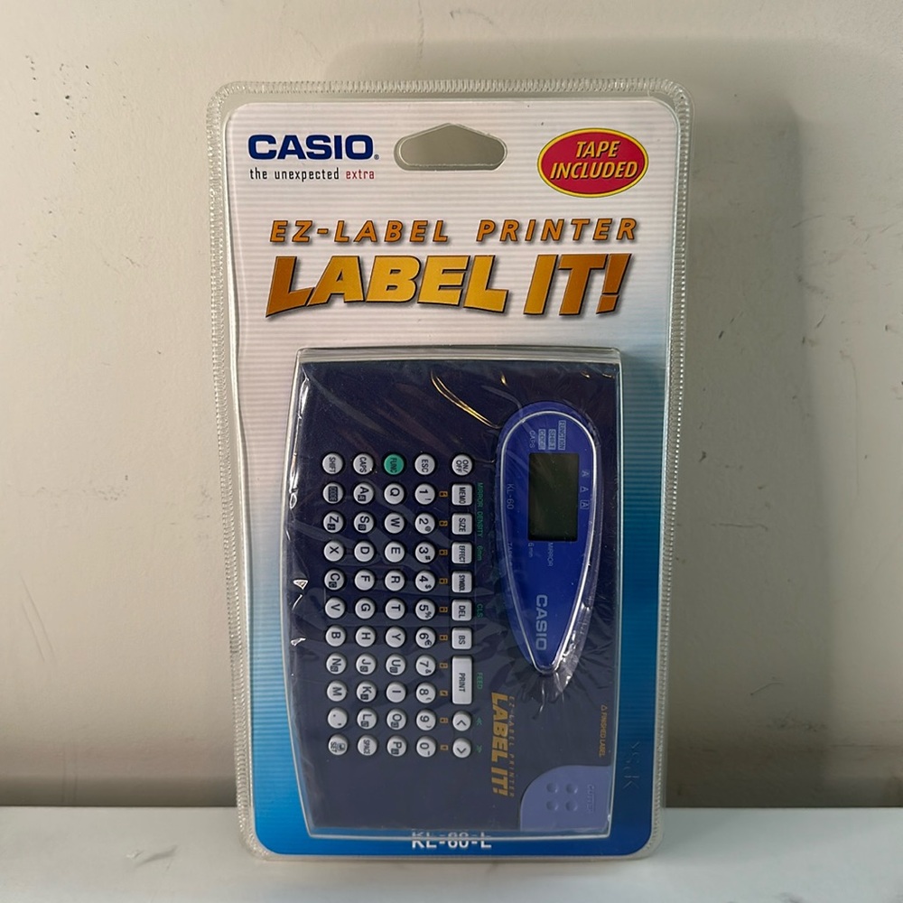New-Casio EZ -Label Printer Label it!
